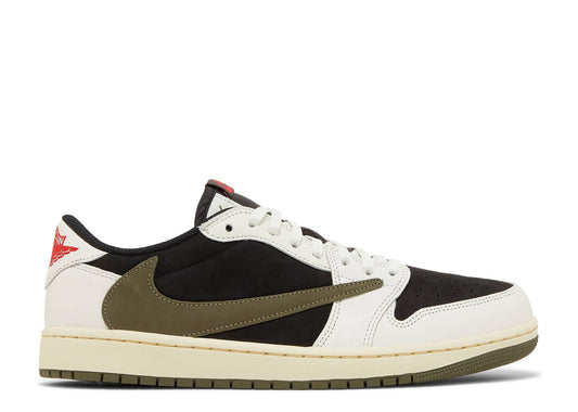 Air Jordan 1 Low Travis Olive